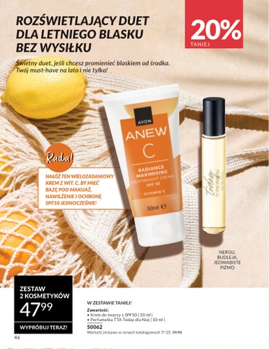 avon - Gazetka Avon - Wakacyjne inspiracje ważna od 01.07. - 31.07. - page: 46