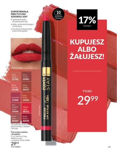 avon - Gazetka Avon ważna od 01.07. - 31.07. - page: 39