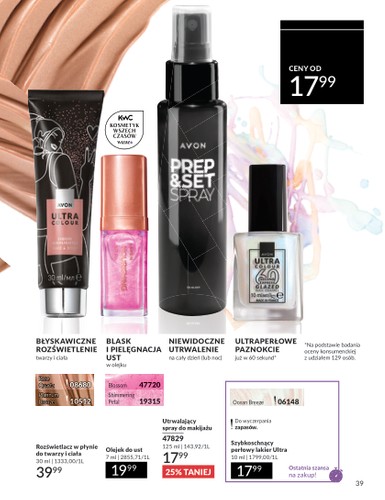 avon - Gazetka Avon ważna od 01.08. - 31.08. - page: 39 avon - Gazetka Avon ważna od 01.08. - 31.08. - page: 39