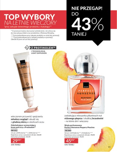 avon - Gazetka Avon ważna od 01.08. - 31.08. - page: 15 avon - Gazetka Avon ważna od 01.08. - 31.08. - page: 15