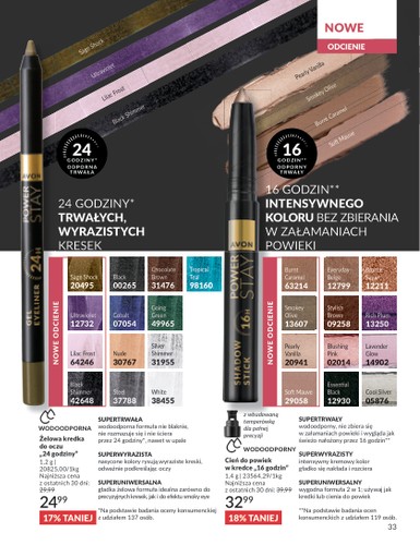 avon - Gazetka Avon ważna od 01.08. - 31.08. - page: 33 avon - Gazetka Avon ważna od 01.08. - 31.08. - page: 33