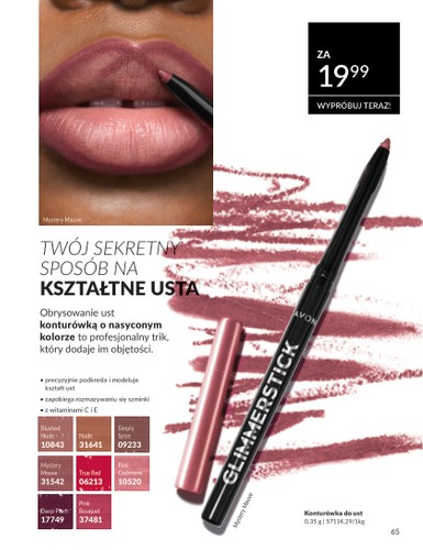 avon - Gazetka Avon ważna od 01.08. - 31.08. - page: 65 avon - Gazetka Avon ważna od 01.08. - 31.08. - page: 65