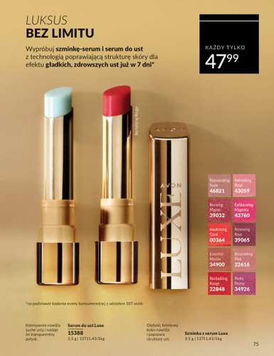 avon - Gazetka Avon ważna od 01.08. - 31.08. - page: 75 avon - Gazetka Avon ważna od 01.08. - 31.08. - page: 75