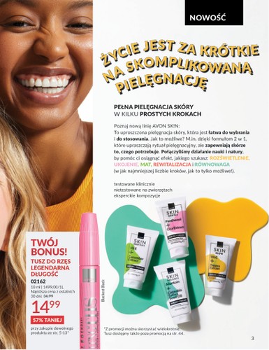 avon - Gazetka Avon ważna od 01.08. - 31.08. - page: 3 avon - Gazetka Avon ważna od 01.08. - 31.08. - page: 3