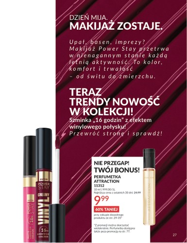 avon - Gazetka Avon ważna od 01.08. - 31.08. - page: 27 avon - Gazetka Avon ważna od 01.08. - 31.08. - page: 27