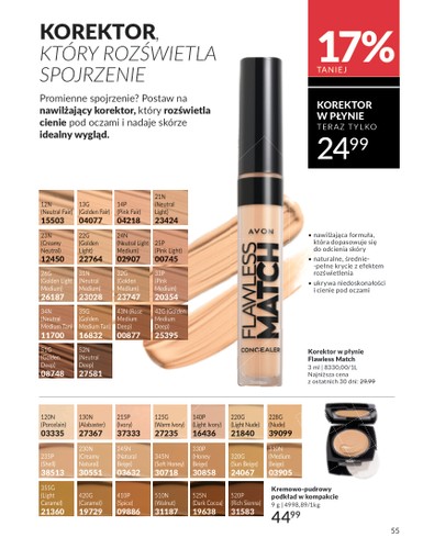 avon - Gazetka Avon ważna od 01.08. - 31.08. - page: 55 avon - Gazetka Avon ważna od 01.08. - 31.08. - page: 55