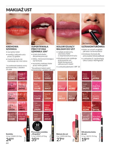 avon - Gazetka Avon ważna od 01.08. - 31.08. - page: 64 avon - Gazetka Avon ważna od 01.08. - 31.08. - page: 64