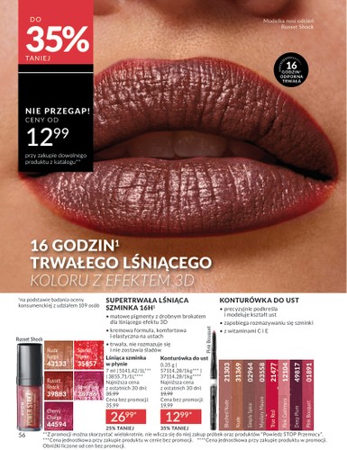 avon - Gazetka Avon - ważna od 01.09. do 30.09. - page: 56