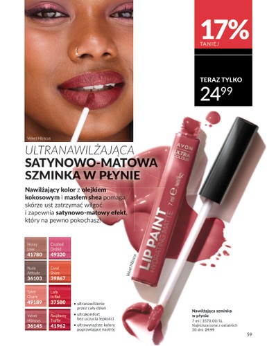 avon - Gazetka Avon - ważna od 01.10. do 30.10. - page: 59