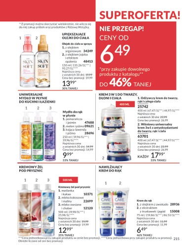 avon - Gazetka Avon - ważna od 01.10. do 30.10. - page: 215