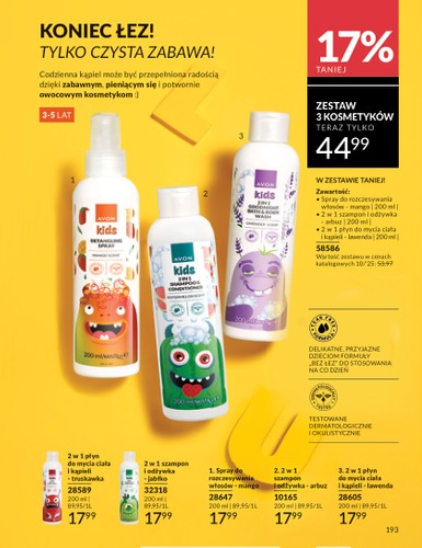 avon - Gazetka Avon - ważna od 01.10. do 30.10. - page: 193
