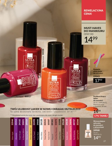 avon - Gazetka Avon - ważna od 01.10. do 30.10. - page: 27