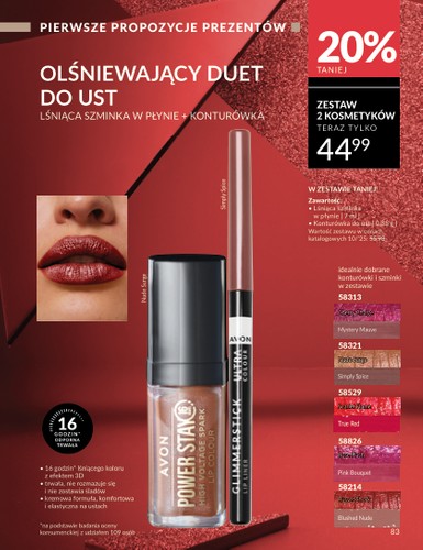 avon - Gazetka Avon - ważna od 01.10. do 30.10. - page: 83