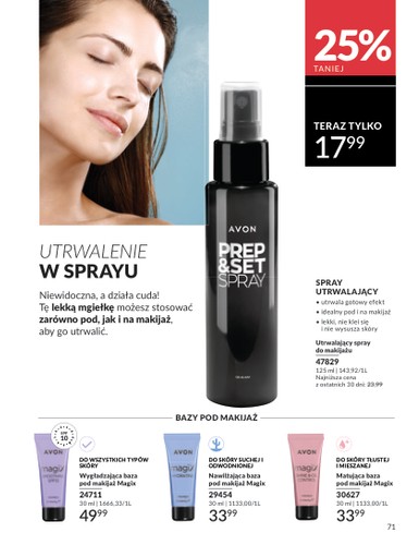 avon - Gazetka Avon - ważna od 01.10. do 30.10. - page: 71