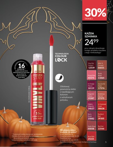 avon - Gazetka Avon - Halloween - ważna od 16.10. do 31.10. - page: 5 avon - Gazetka Avon - Halloween - ważna od 16.10. do 31.10. - page: 5