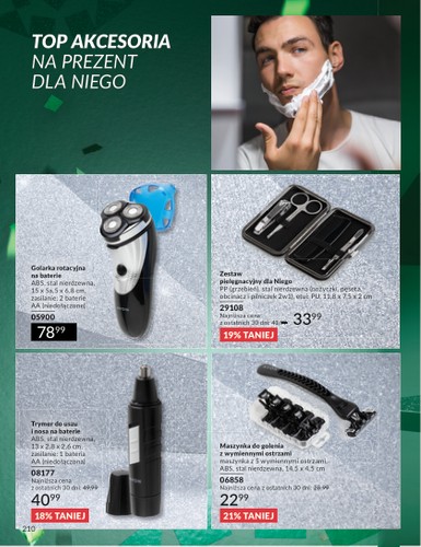 avon - Gazetka Avon - ważna od 01.11. do 30.11. - page: 210