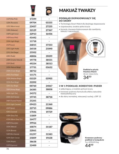 avon - Gazetka Avon - ważna od 01.11. do 30.11. - page: 70