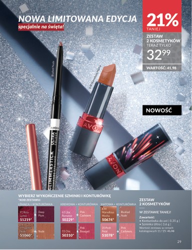 avon - Gazetka Avon - ważna od 01.11. do 30.11. - page: 29