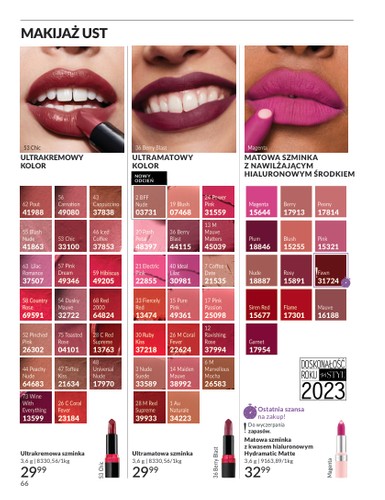 avon - Gazetka Avon - ważna od 01.11. do 30.11. - page: 66