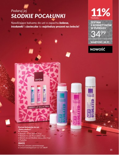 avon - Gazetka Avon - ważna od 01.11. do 30.11. - page: 35