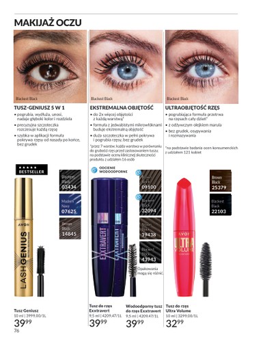 avon - Gazetka Avon - ważna od 01.11. do 30.11. - page: 76