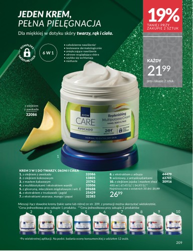 avon - Gazetka Avon - ważna od 01.11. do 30.11. - page: 209