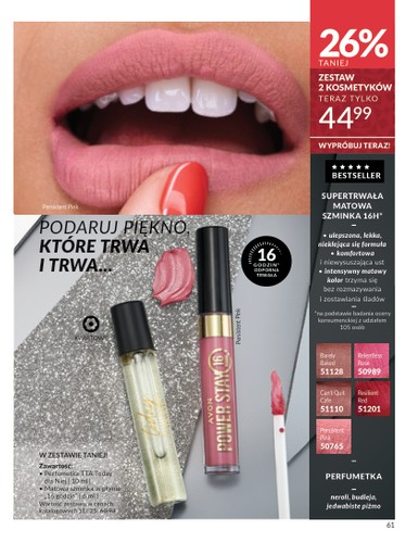 avon - Gazetka Avon - ważna od 01.11. do 30.11. - page: 61