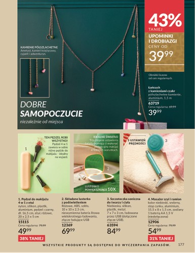 avon - Gazetka Avon - ważna od 01.11. do 30.11. - page: 177