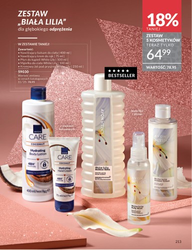avon - Gazetka Avon - ważna od 01.11. do 30.11. - page: 213