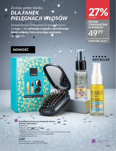 avon - Gazetka Avon - ważna od 01.12. do 31.12. - page: 191