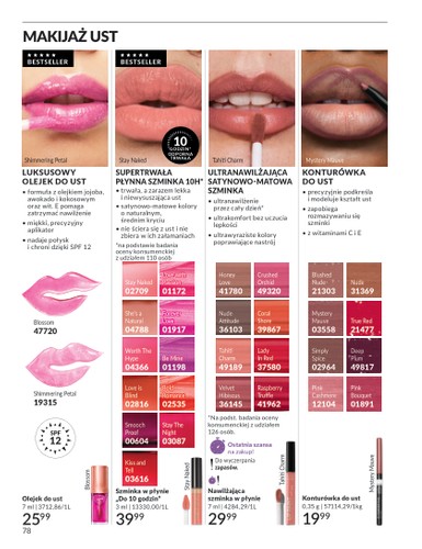avon - Gazetka Avon - ważna od 01.12. do 31.12. - page: 78