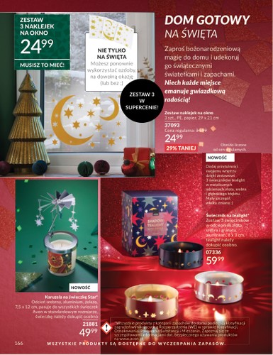 avon - Gazetka Avon - ważna od 01.12. do 31.12. - page: 166