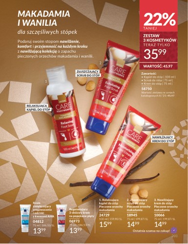 avon - Gazetka Avon - ważna od 01.12. do 31.12. - page: 203
