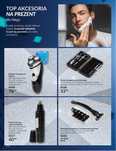 avon - Gazetka Avon - ważna od 01.12. do 31.12. - page: 218