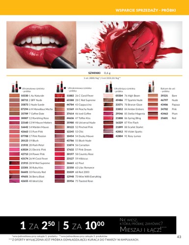 avon - Gazetka Avon - Magazyn Focus - ważna od 01.12. do 31.12. - page: 43