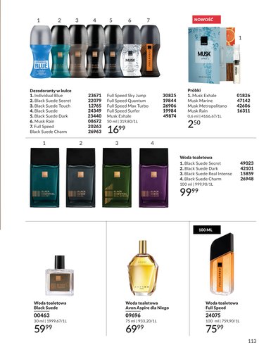 avon - Gazetka Avon - ważna od 30.12. do 31.01. - page: 113