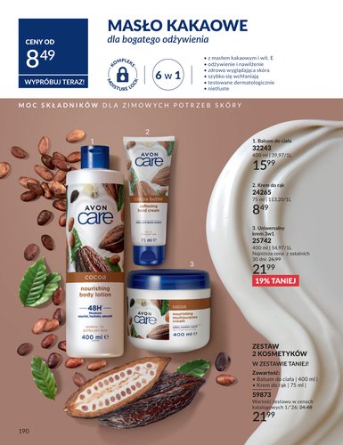 avon - Gazetka Avon - ważna od 30.12. do 31.01. - page: 190