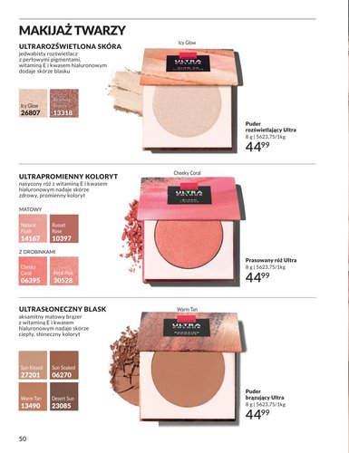 avon - Gazetka Avon - ważna od 30.12. do 31.01. - page: 50