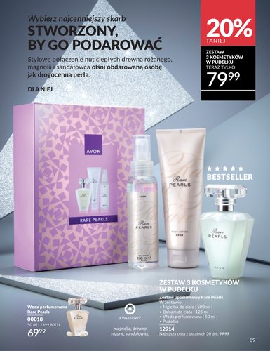 avon - Gazetka Avon - ważna od 30.12. do 31.01. - page: 89