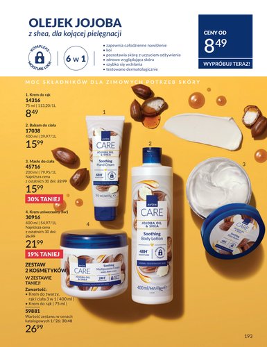 avon - Gazetka Avon - ważna od 30.12. do 31.01. - page: 193
