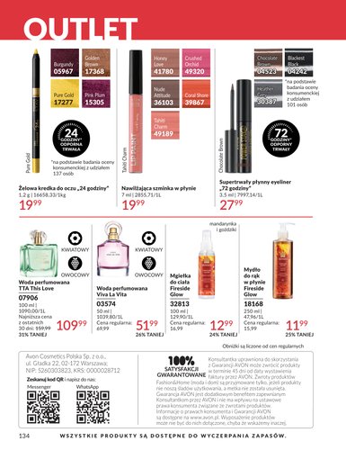 avon - Aktualna gazetka Avon ważna od 01.05.2026 do 31.05.2026 - page: 134