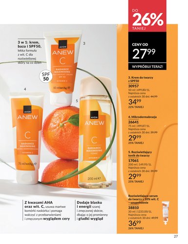 avon - Aktualna gazetka Avon ważna od 01.05.2026 do 31.05.2026 - page: 27