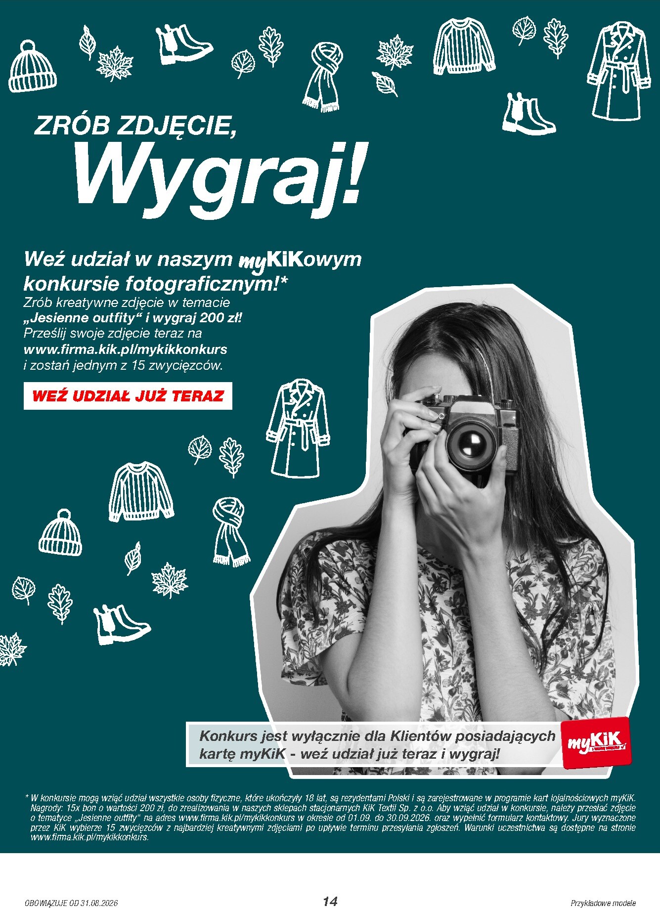 kik - Nowa gazetka KiK ważna od 31.08.2026 do 27.09.2026 - page: 14