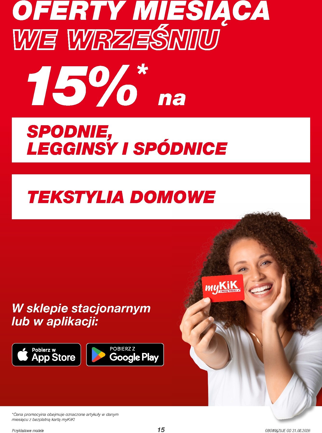kik - Nowa gazetka KiK ważna od 31.08.2026 do 27.09.2026 - page: 15