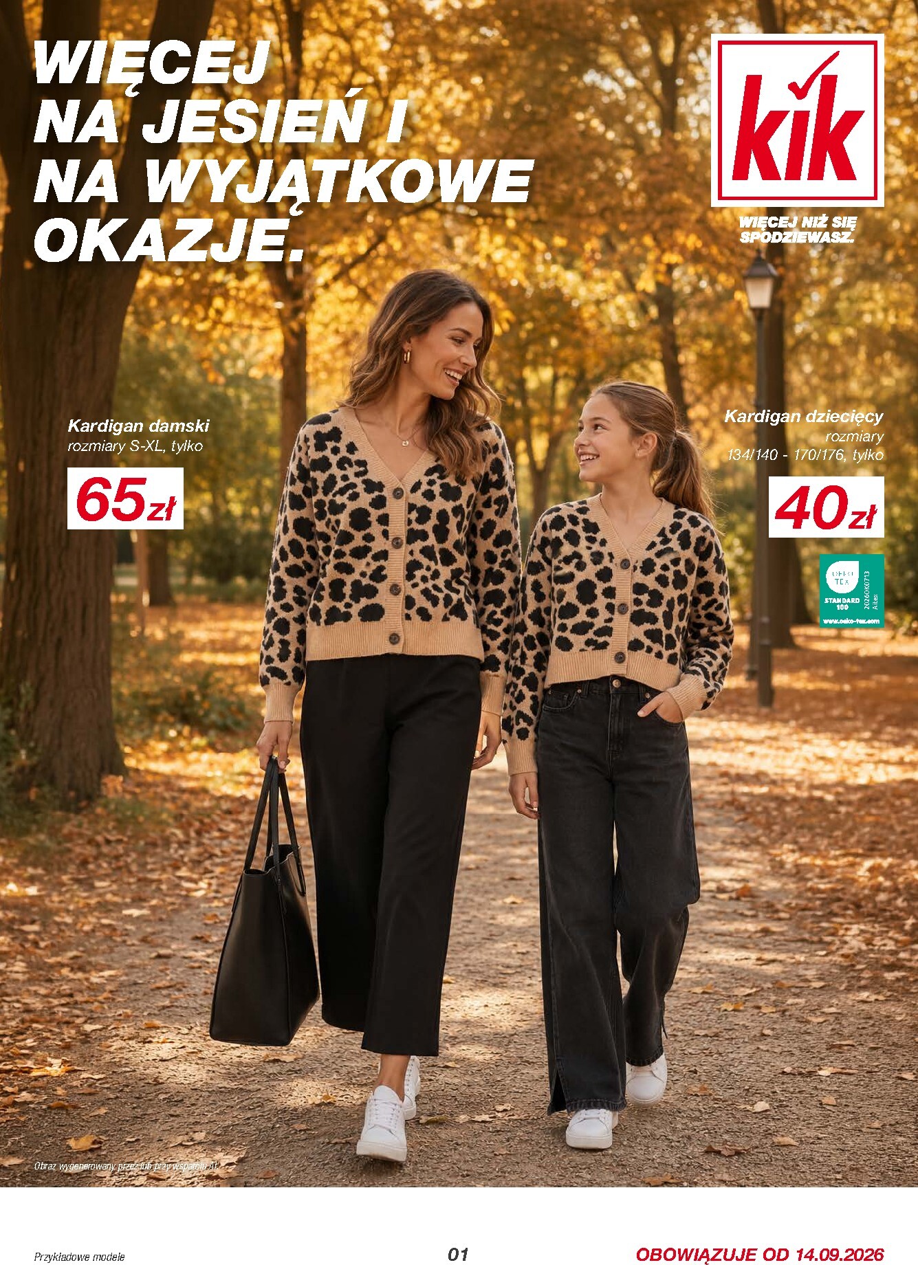 kik - Nowa gazetka KiK ważna od 14.09.2026 do 04.10.2026
