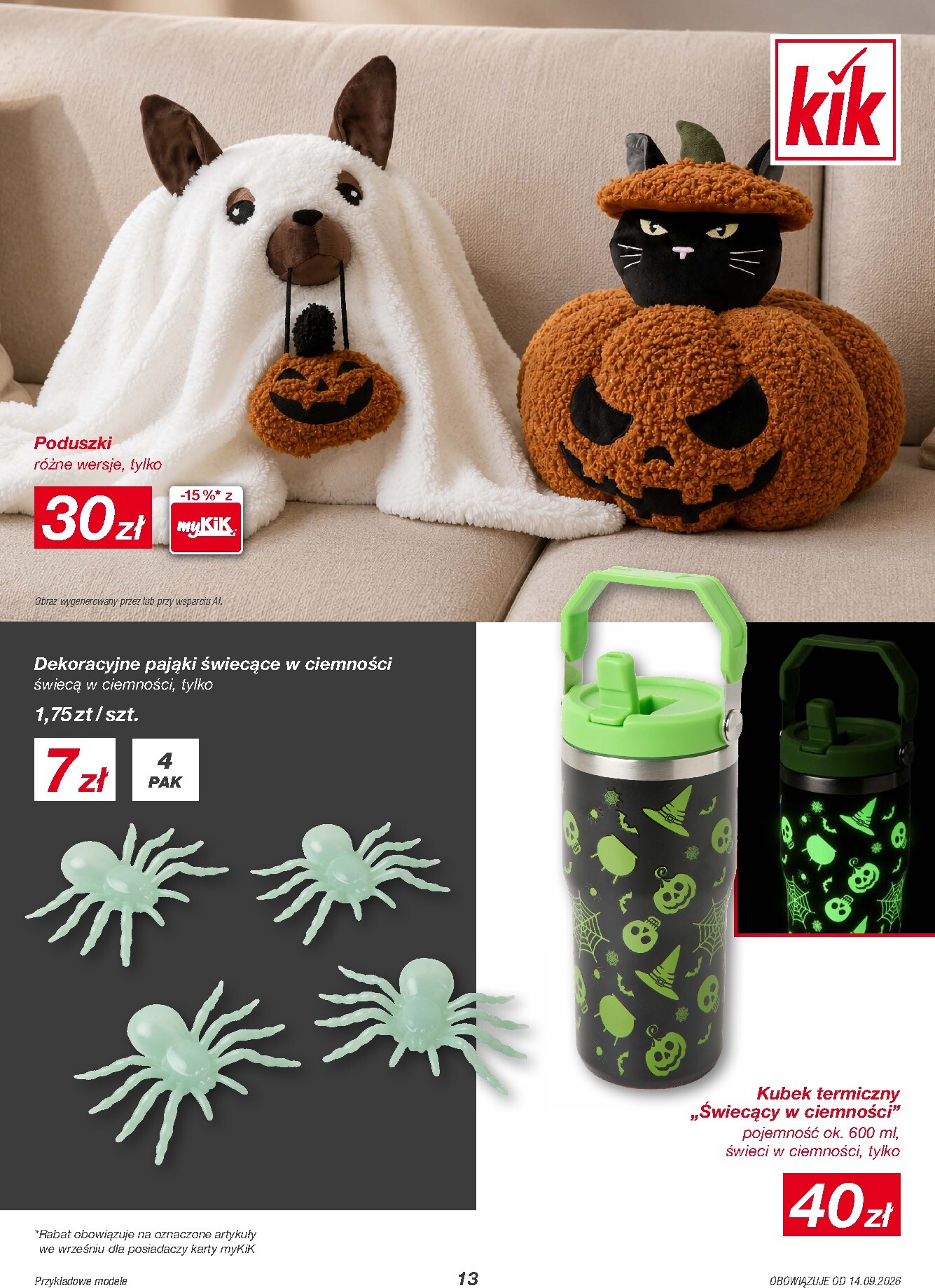 kik - Nowa gazetka KiK ważna od 14.09.2026 do 04.10.2026 - page: 13