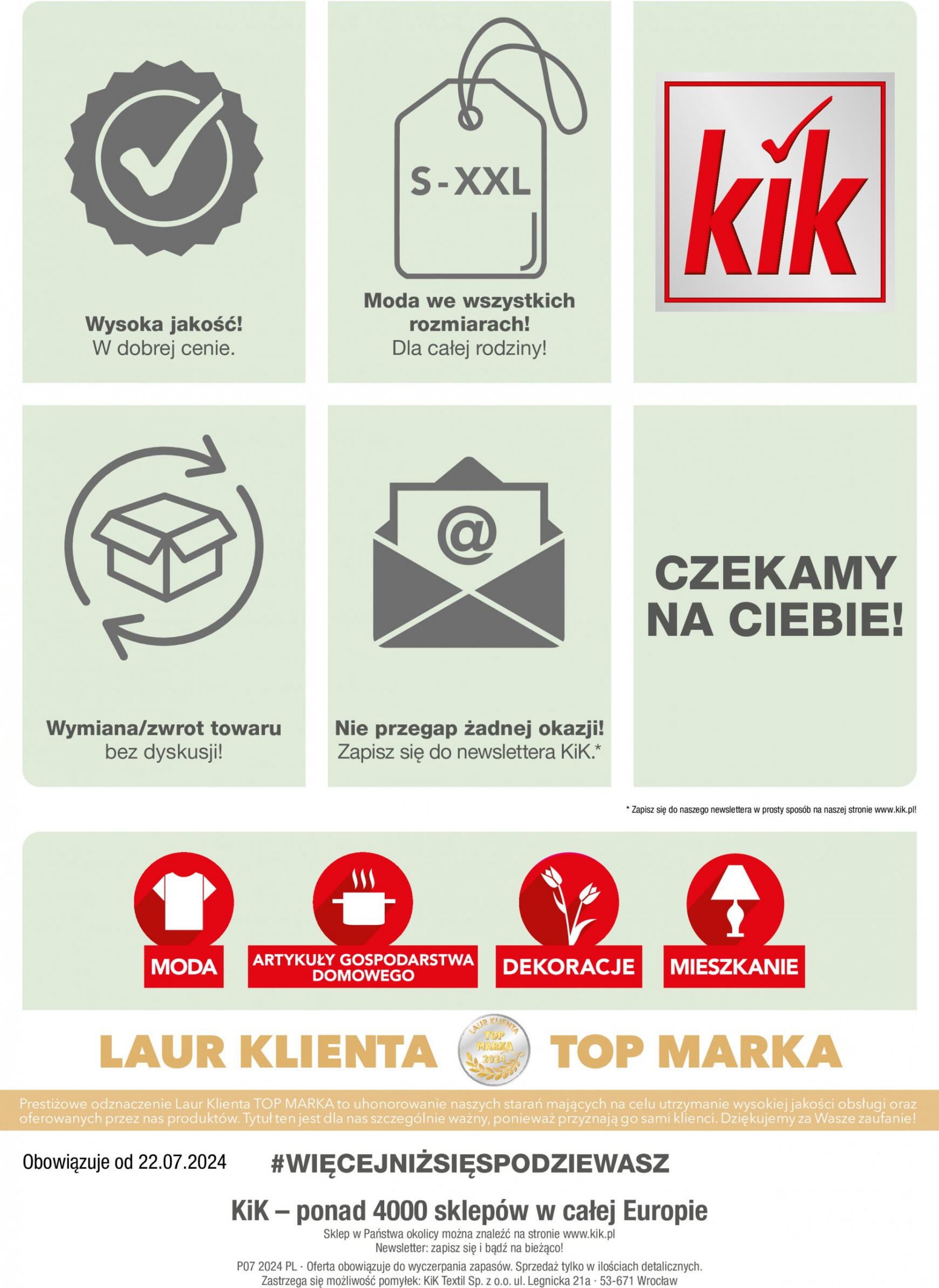 kik - Kik gazetka aktualna ważna od 22.07. - 22.08. - page: 19