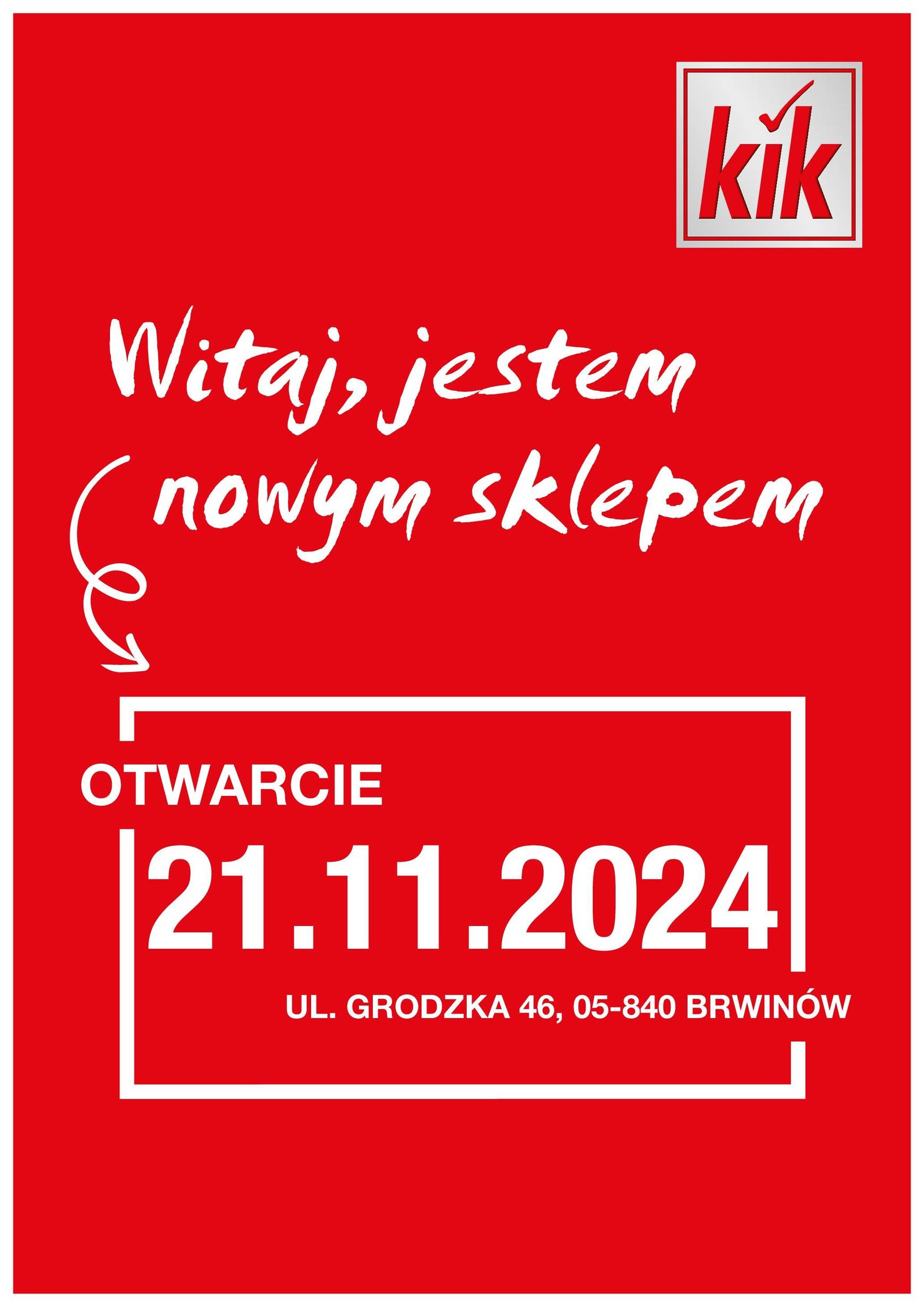 kik - Kik - Brwinów gazetka ważna od 21.11. - 21.11.