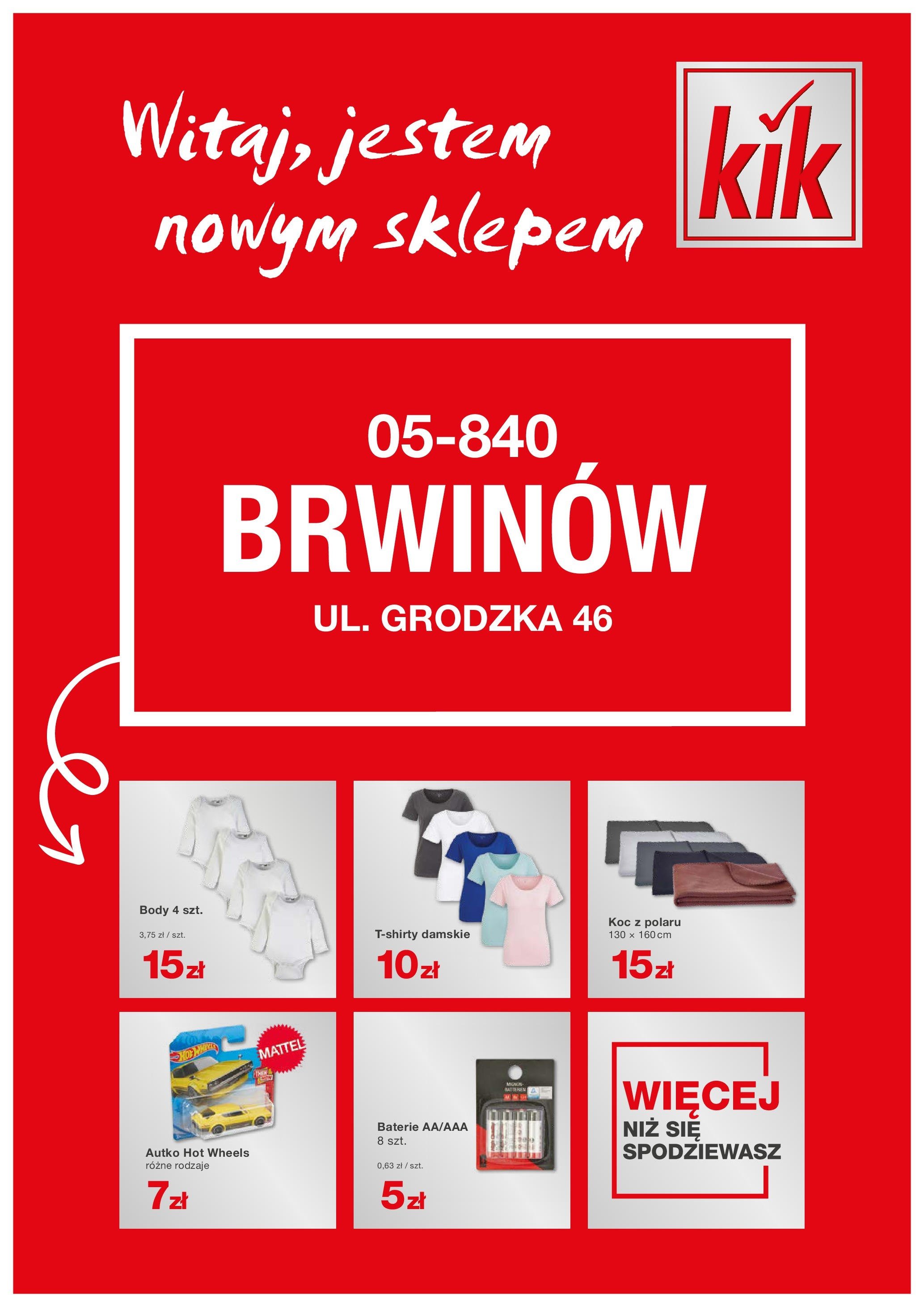 kik - Kik - Brwinów gazetka ważna od 18.12. - 23.12.