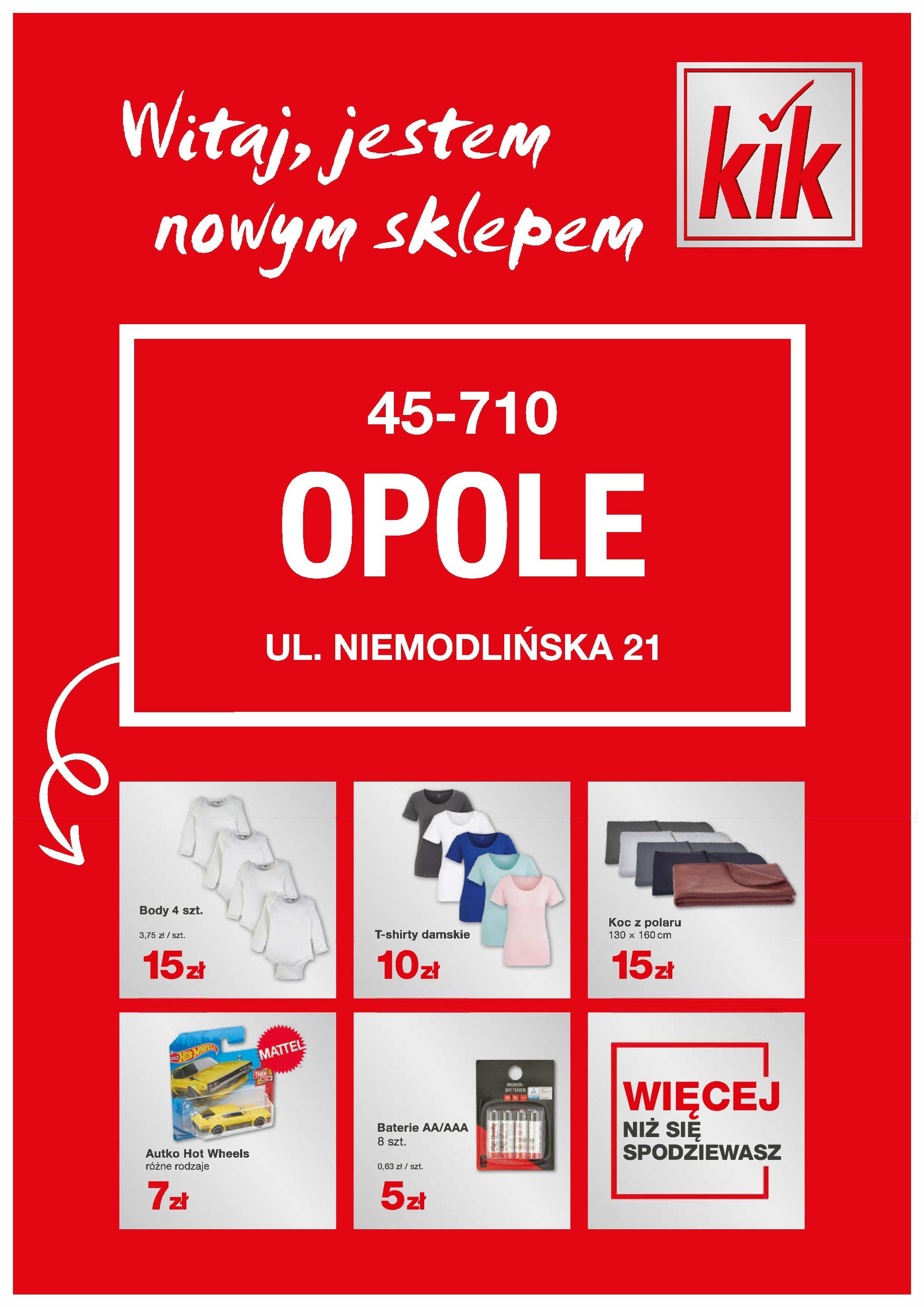 kik - Kik - Opole gazetka ważna od 25.12. - 30.12.